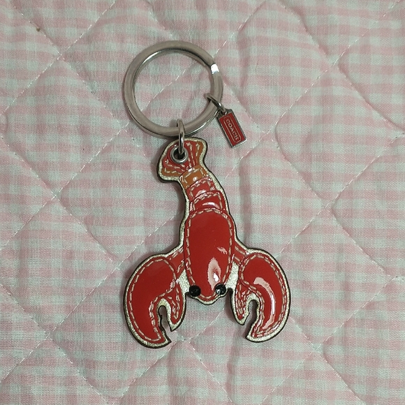 Coach Accessories - Coach Red Lobster Keychain / Bag Charm